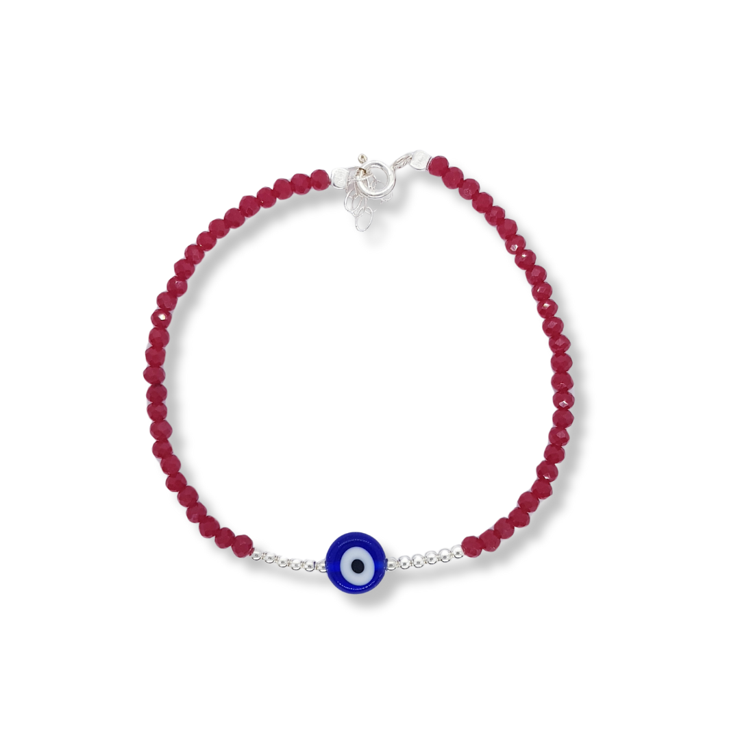 PULSERAS PROTECTORA DE CRISTALES Y OJO TURCO