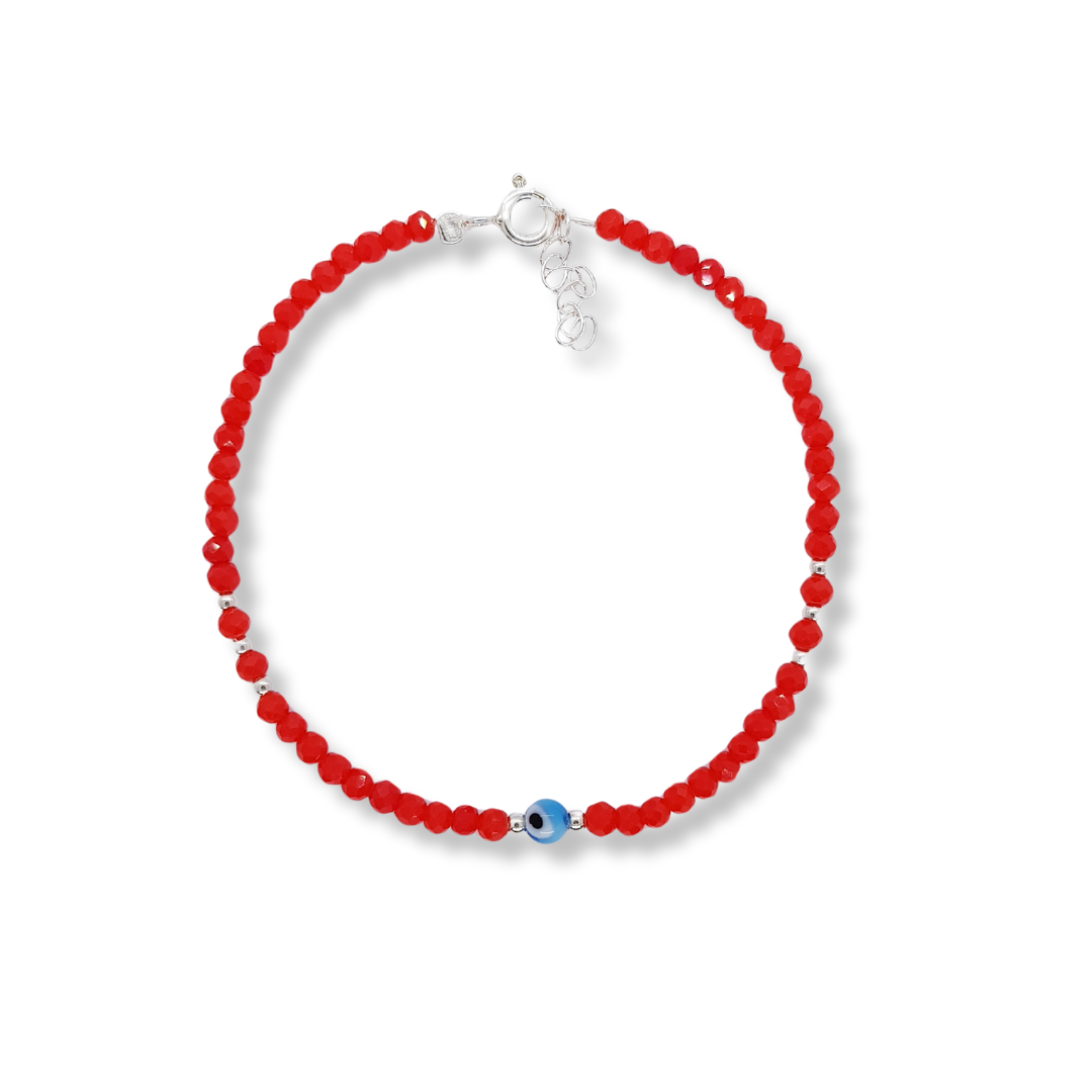 PULSERAS PROTECTORA DE CRISTALES Y OJO TURCO