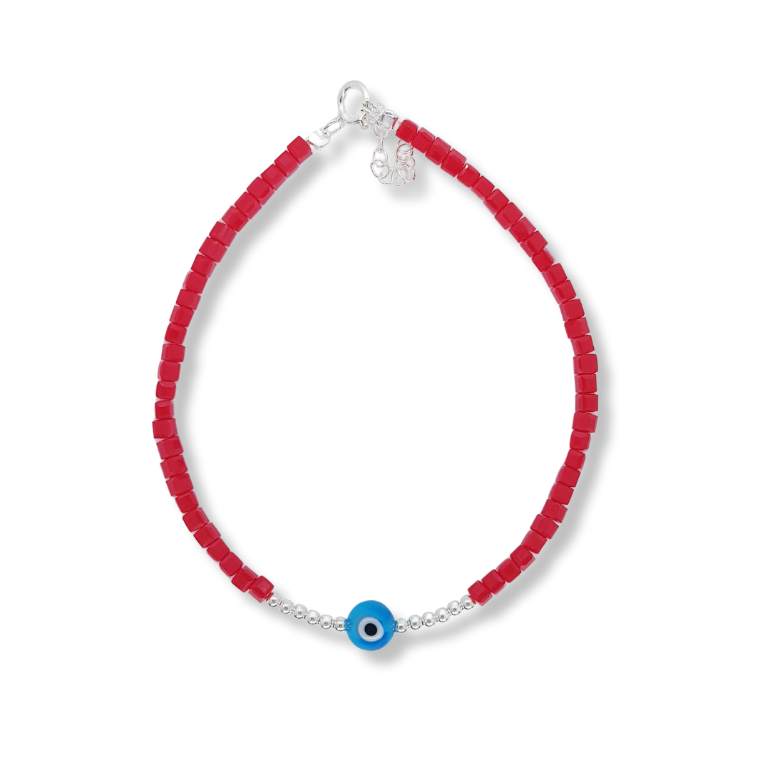 PULSERAS PROTECTORA DE CRISTALES Y OJO TURCO