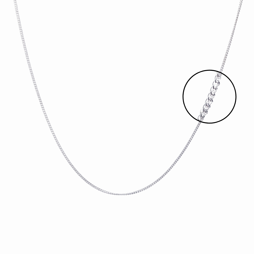 CADENA DE PLATA GRUMET